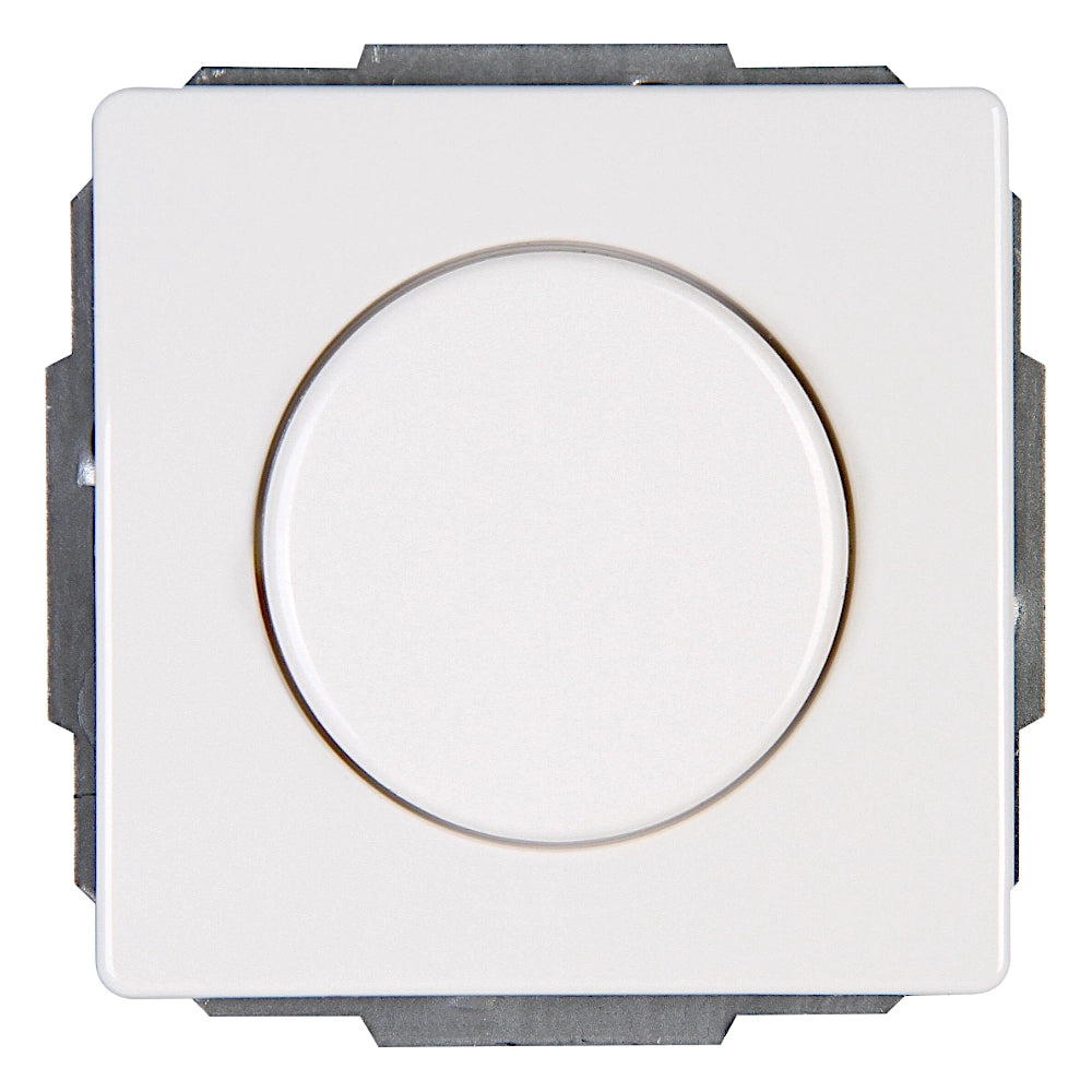 Kopp Venedig reinweiß Dimmer Universal LED 3-100 Watt (845729087) Vorderseite