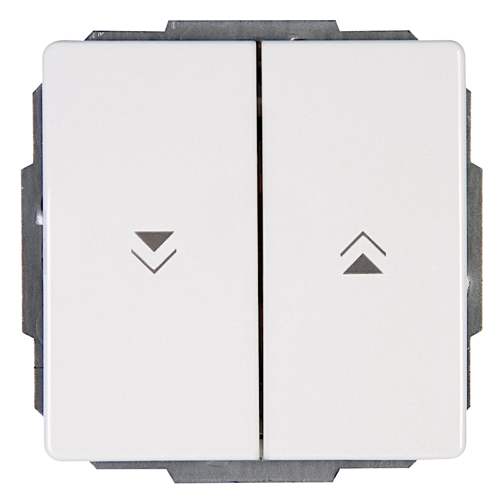 Kopp Venedig reinweiß Jalousieschalter (601529083) Vorderansicht