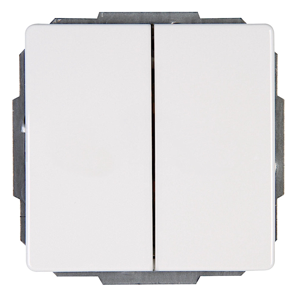 Kopp Venedig reinweiß Wechsel-Wechselschalter (600329086) Vorderseite