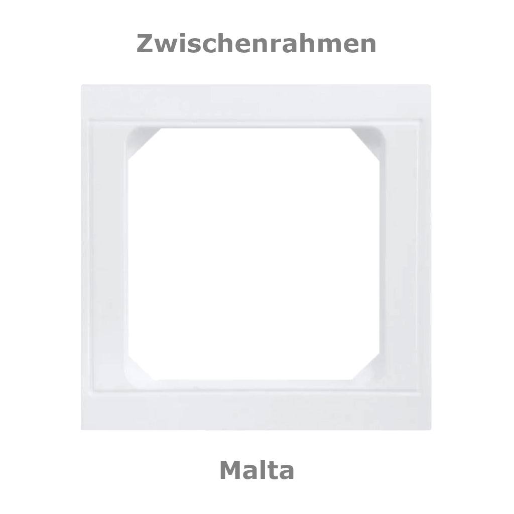 Zwischenrahmen Malta arktisweiß