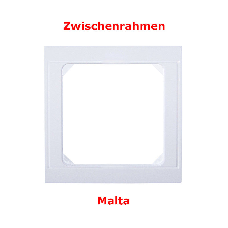 Zwischenrahmen Malta für Kopp Bewegungsmelder arktisweiß