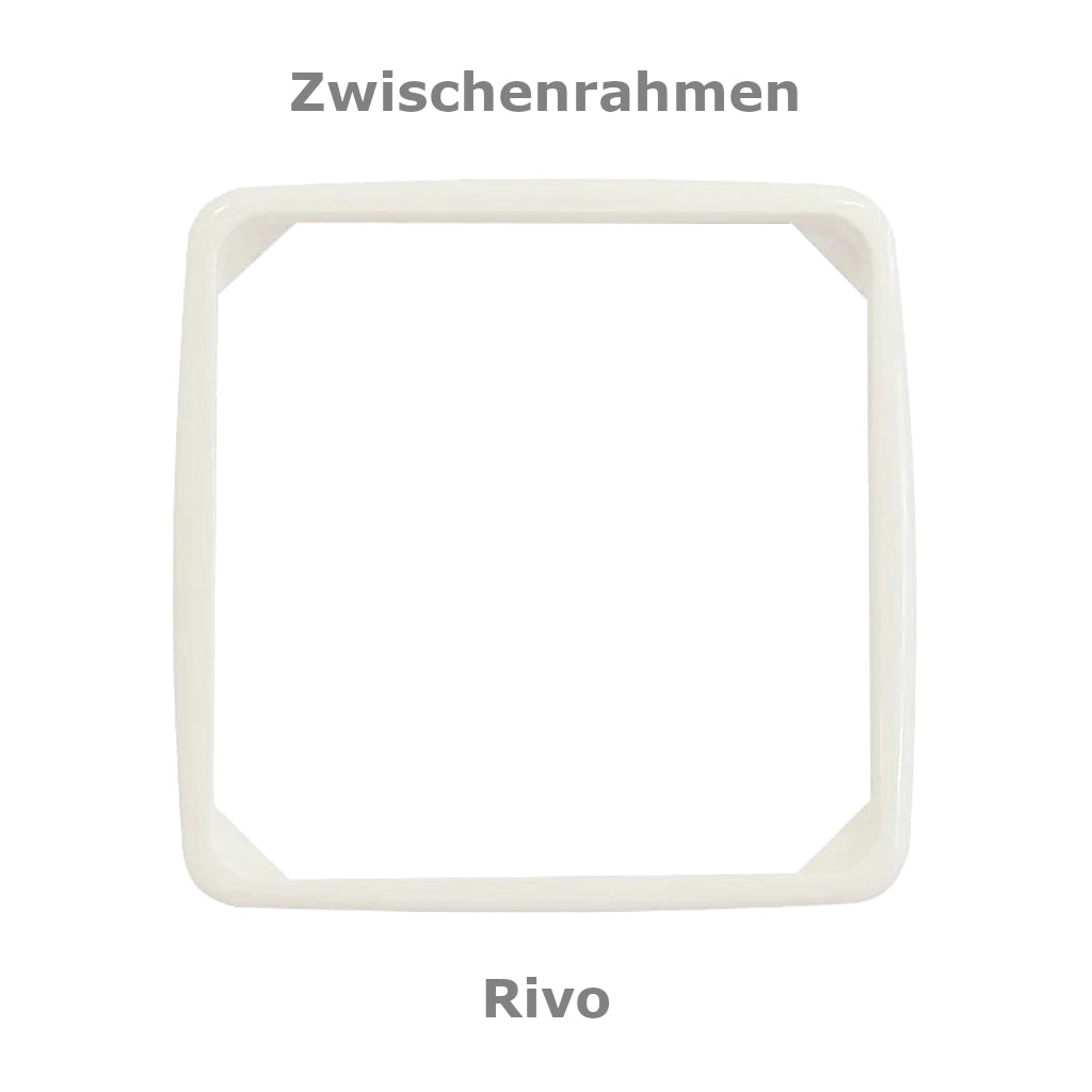 Zwischenrahmen Rivo weiß