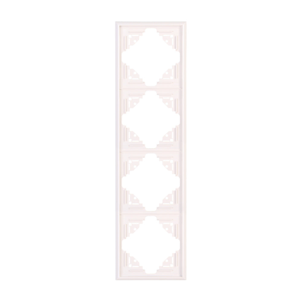 Kopp Malta (creme)weiß Rahmen 4-fach (309401087)