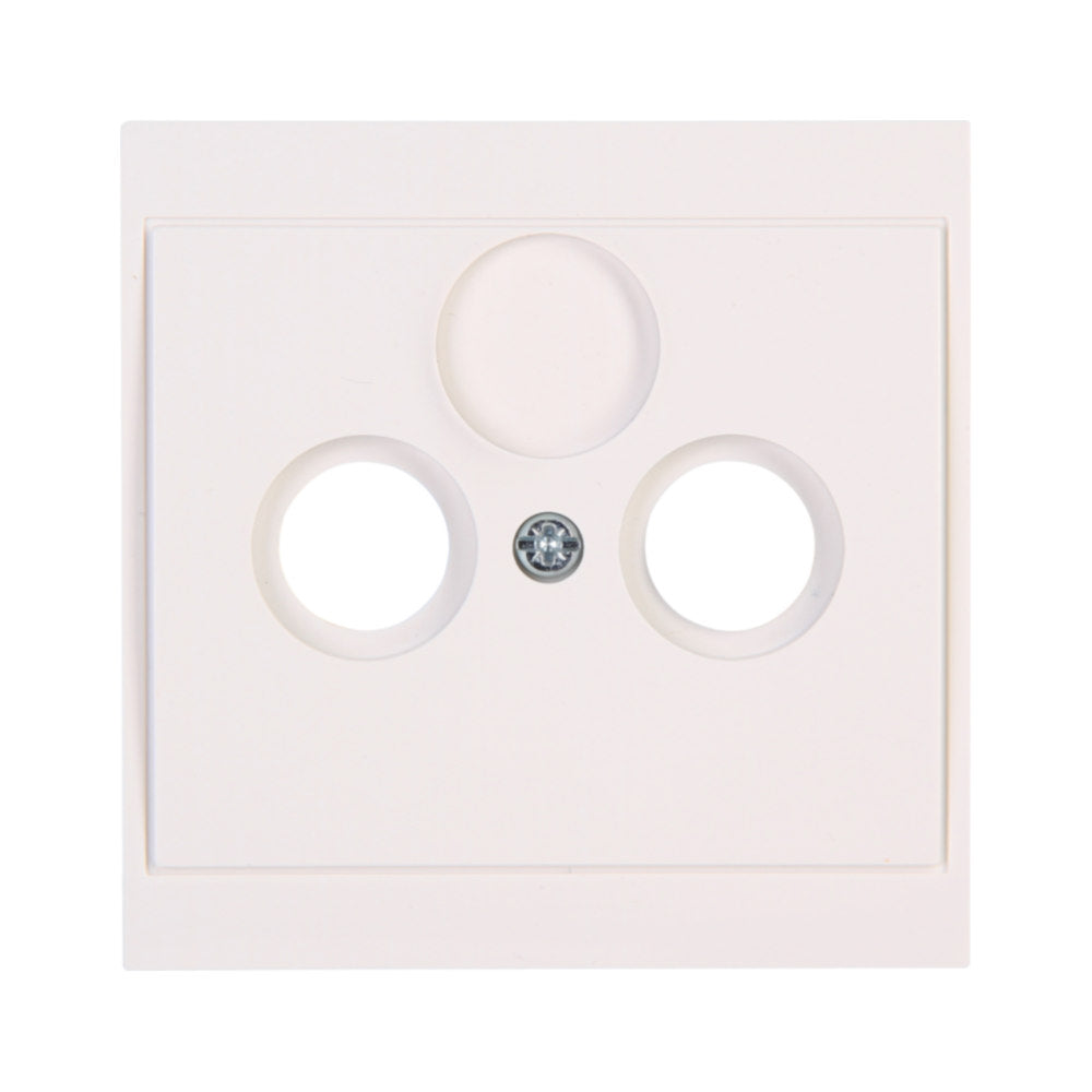 Kopp Malta (creme)weiß Abdeckung Antennendose TV/RF (313601187)