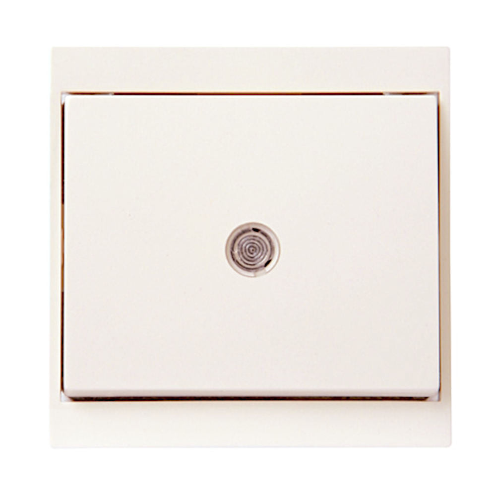 Kopp Malta (creme)weiß Aus-Wechselschalter mit Linse (620667085)