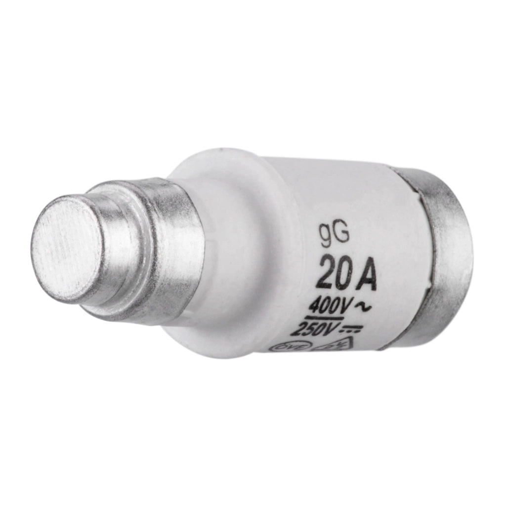 NEOZED Sicherungen 20A D01 E14 blau - Ansicht liegend