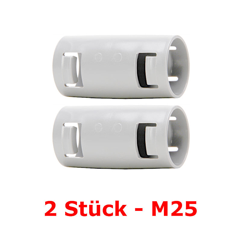 Flexmuffe M25 zugfest grau | 2 Stück