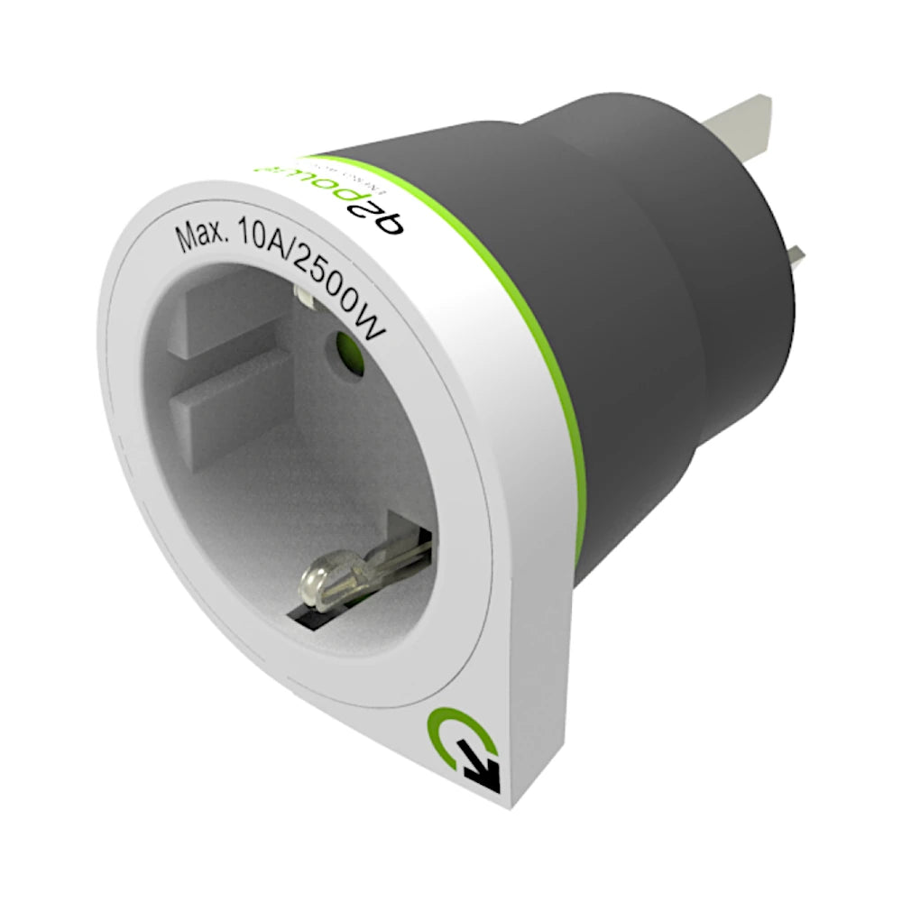 q2 Power Reiseadapter Europa nach Australien + China (1.200120)