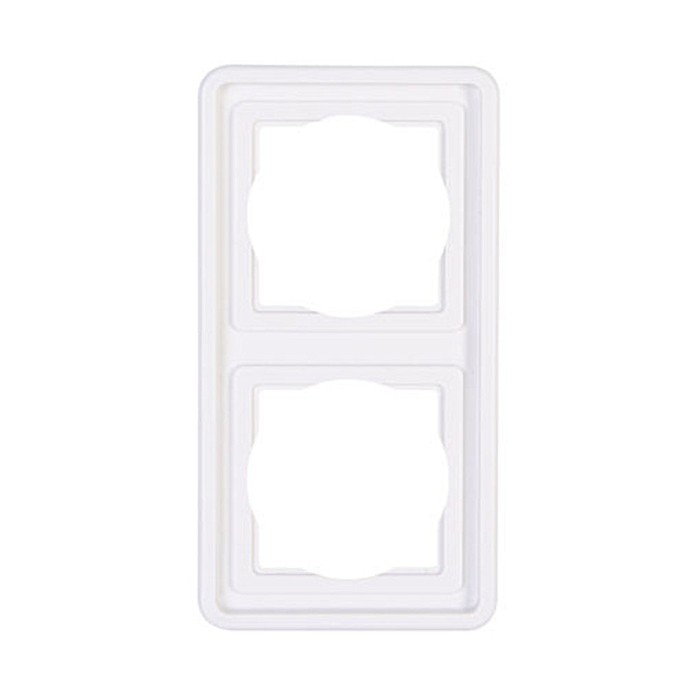 Kopp Vision arktisweiß Rahmen 2-fach (302402067)