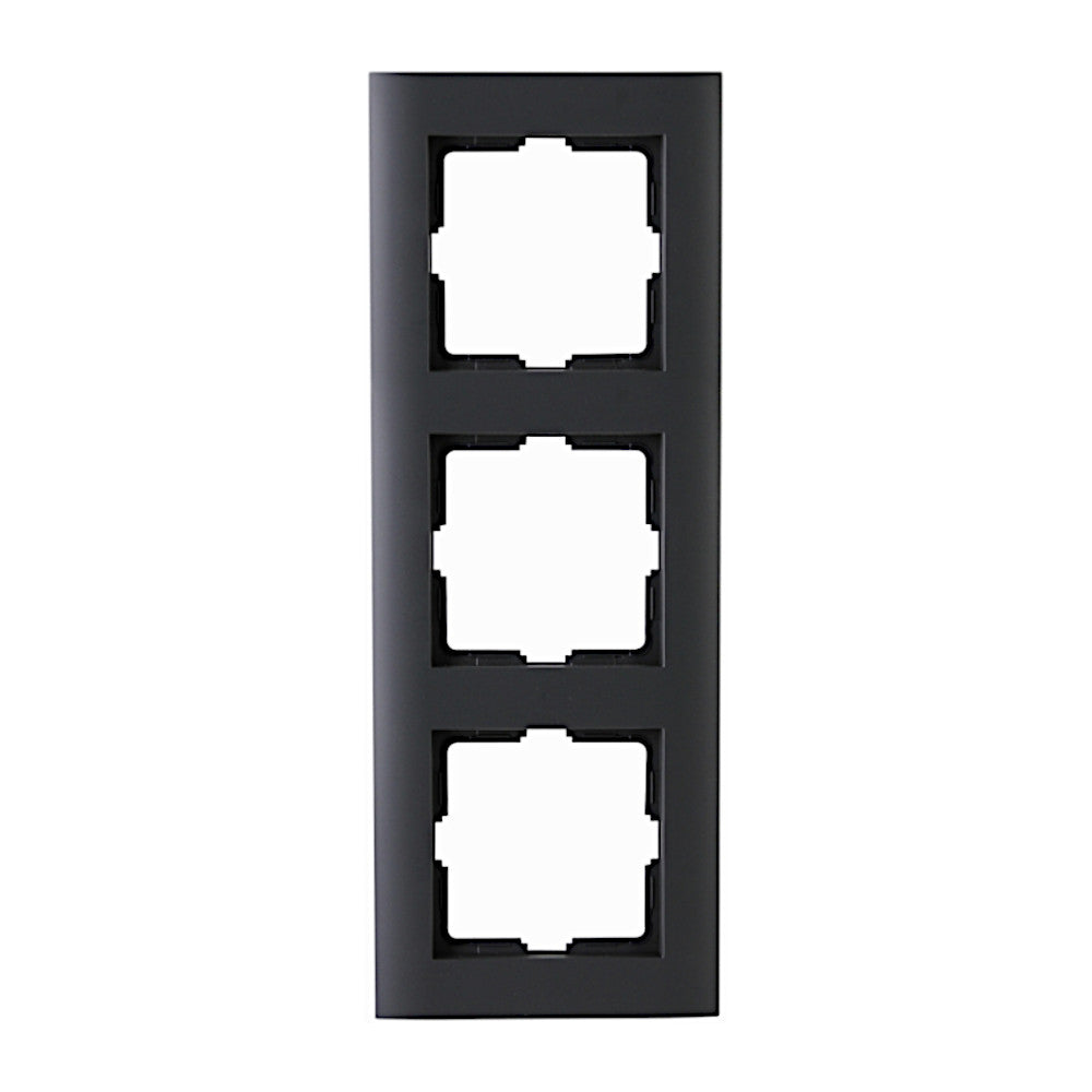 Kopp Athenis anthrazit Feuchtraum Rahmen 3-fach (402715083)