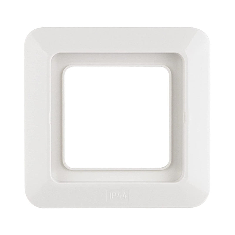 REV AquaKombi Feuchtraum Rahmen 1-fach weiß (01620)