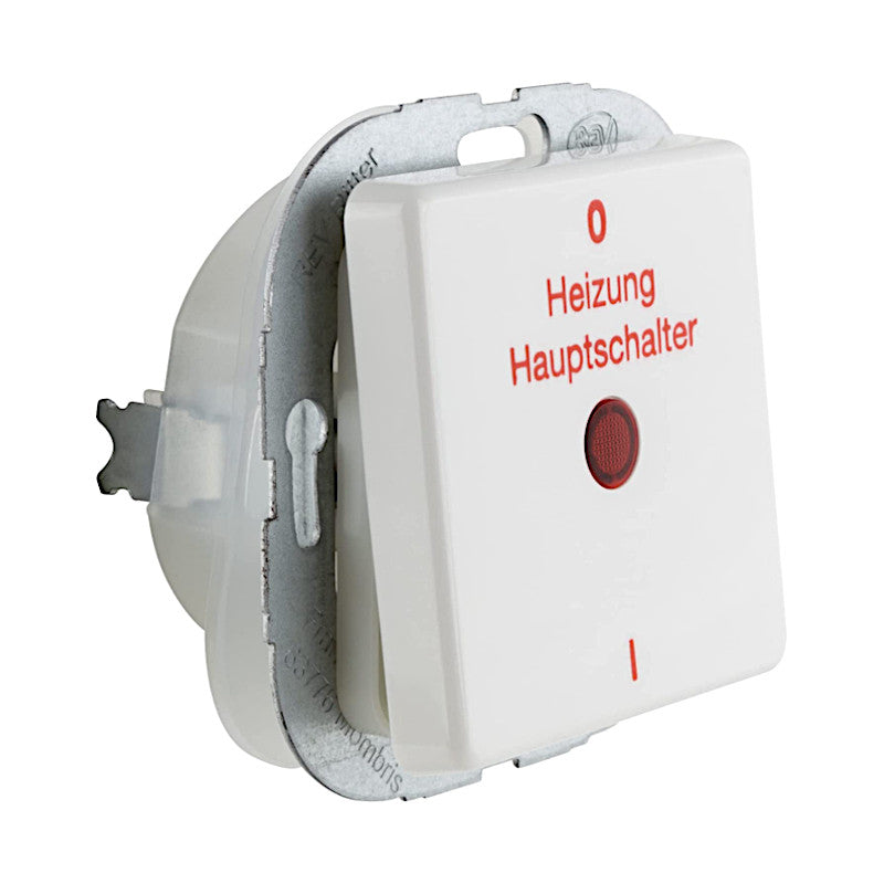 REV AquaKombi Feuchtraum Heizung Hauptschalter weiß Ansicht schräg