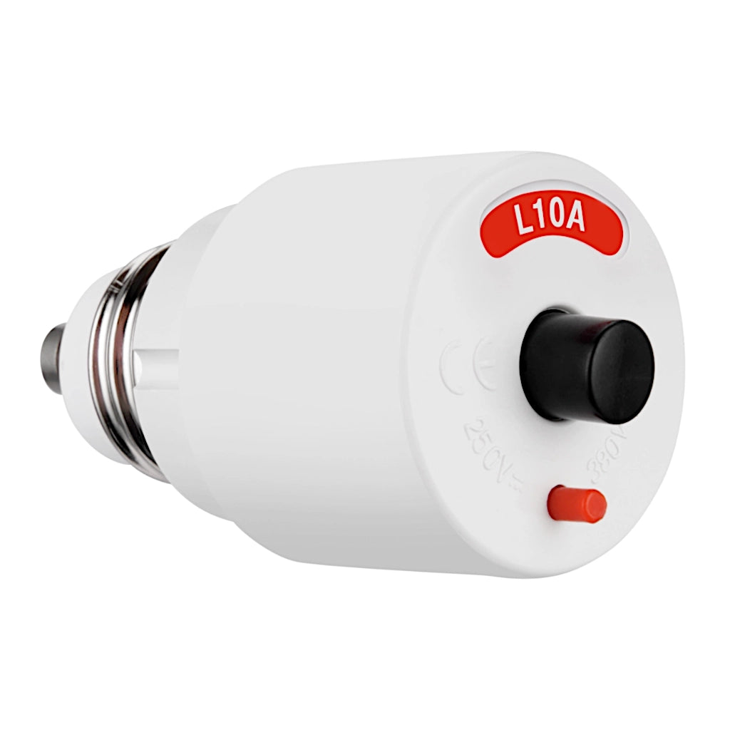 Schraubautomat E27 L10A Ansicht schräg von von linke Seite