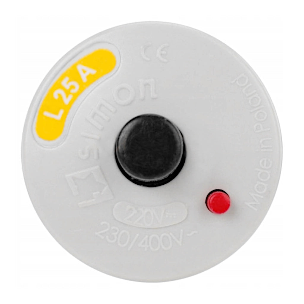 Schraubautomat E27 25A Ansicht von oben