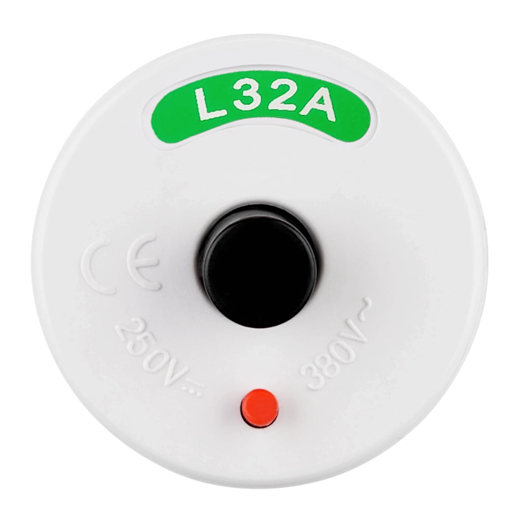 Schraubautomat E27 32A Ansicht von oben