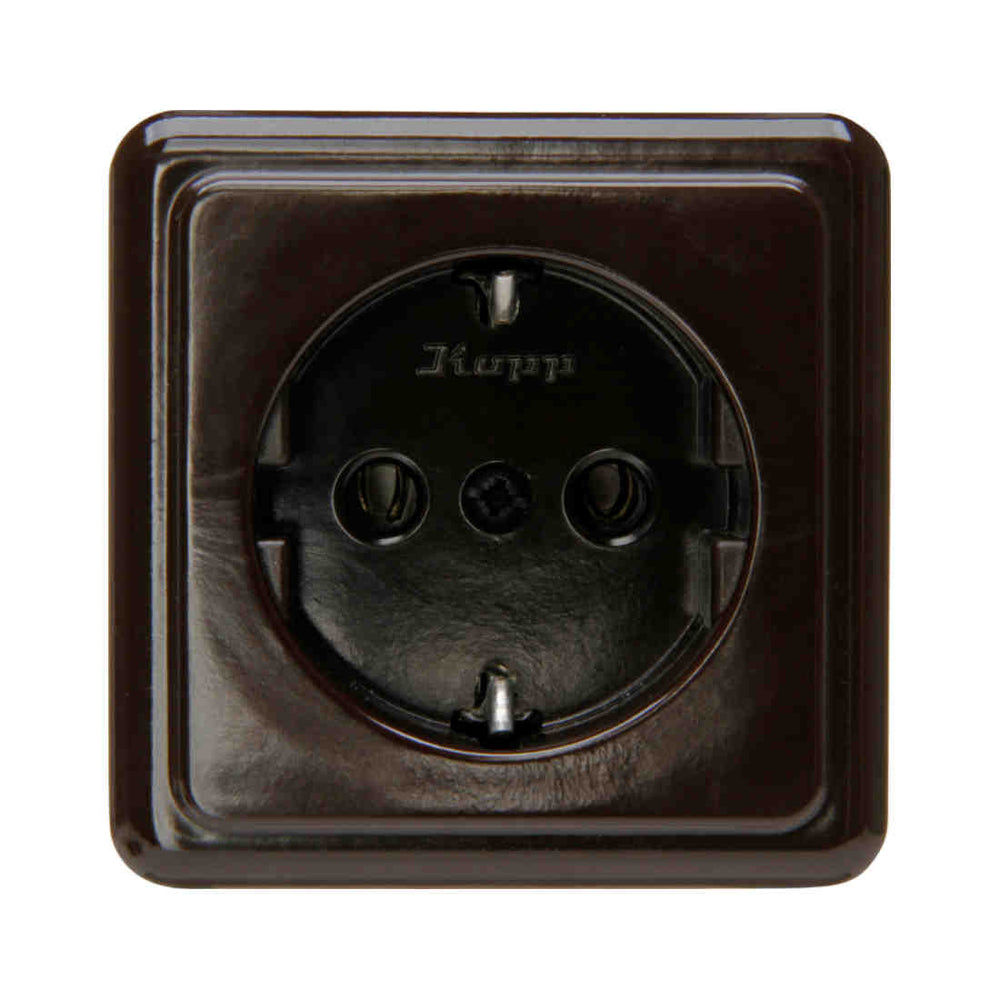 Kopp Standard arktisweiß Steckdose 1-fach (101802000)