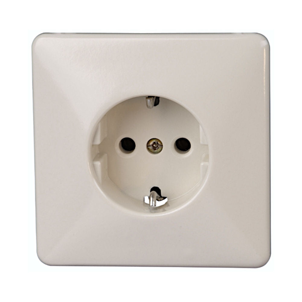 Kopp Standard cremeweiß Steckdose 1-fach (110701088)