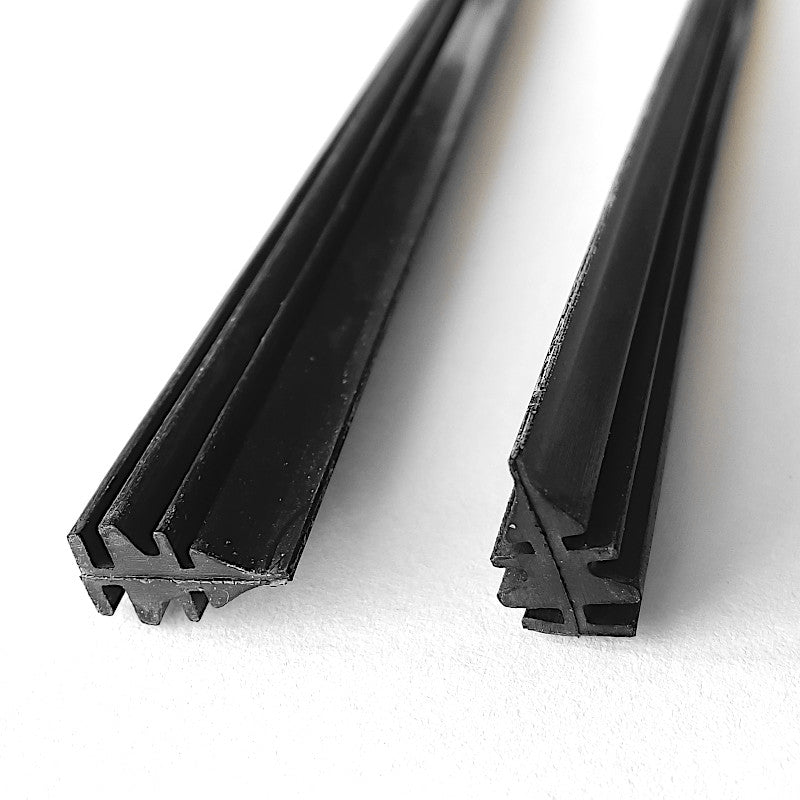 Unitec Ersatzgummis für Flachbalkenwischer Nahaufnahme