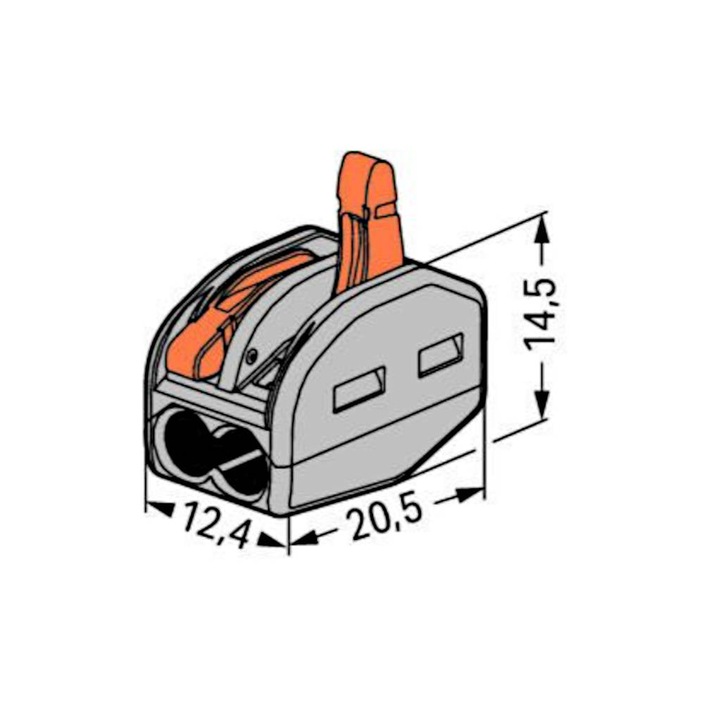Wago 222-412 Classic Verbindungsklemmen