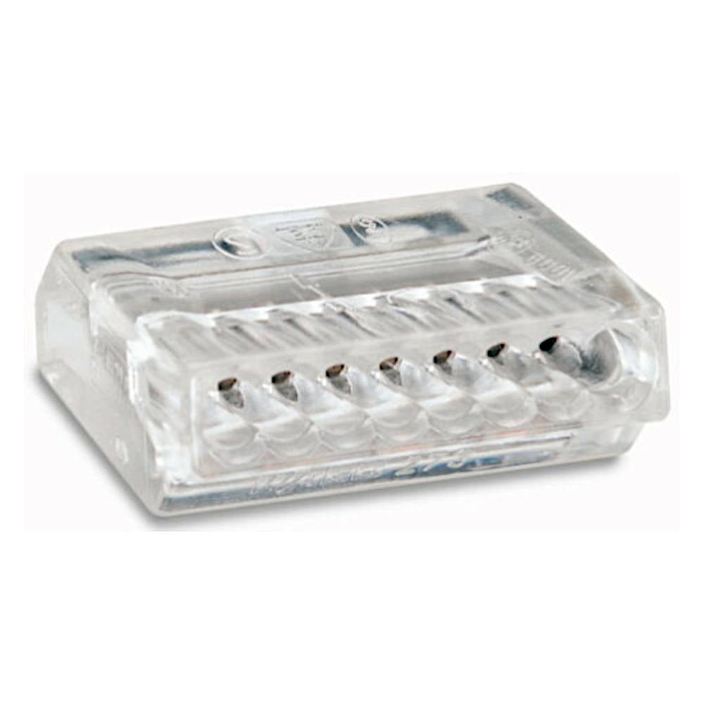 Wago 273-158 Verbindungsdosenklemmen transparent | 25 Stück
