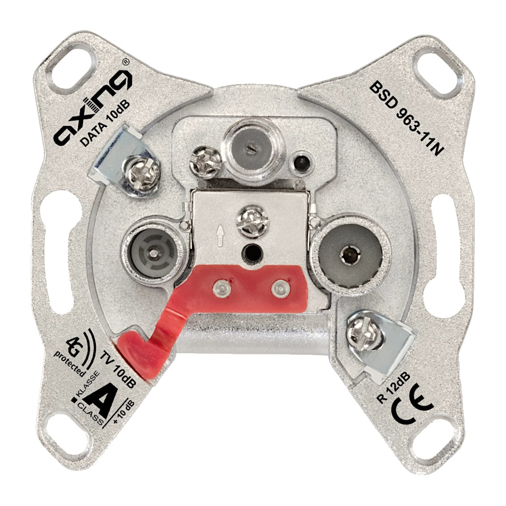 Multimedia Antennensteckdose Internet/TV/RF (BSD96311N) Vorderansicht