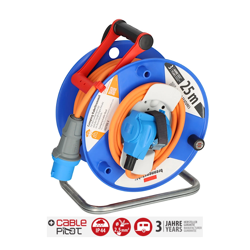 Brennenstuhl Kabeltrommel Garant CEE 25m (1182470100) Ansicht schräg von vorn