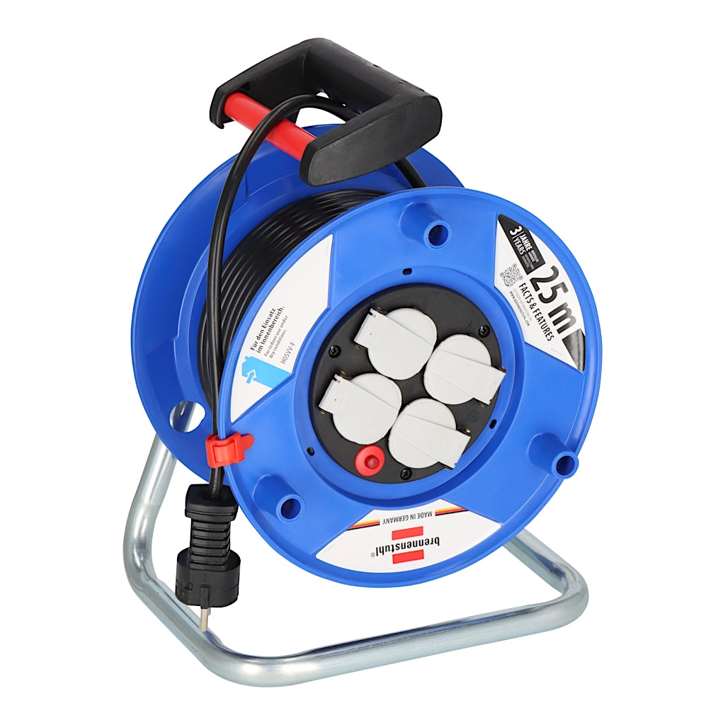 Brennenstuhl Kabeltrommel Garant E 4-fach 25m (1218050) Vorderansicht