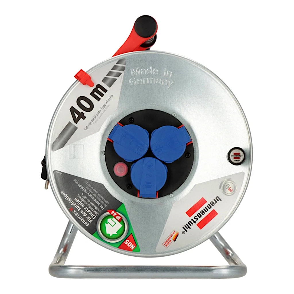 Brennenstuhl Kabeltrommel Garant S 3-fach 40m IP44 (1198750) Vorderansicht