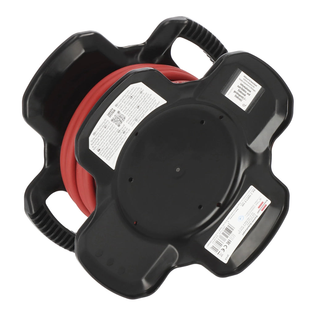 Brennenstuhl X-Gum Kabeltrommel 3-fach 10m IP44 (1169710100) Rückansicht