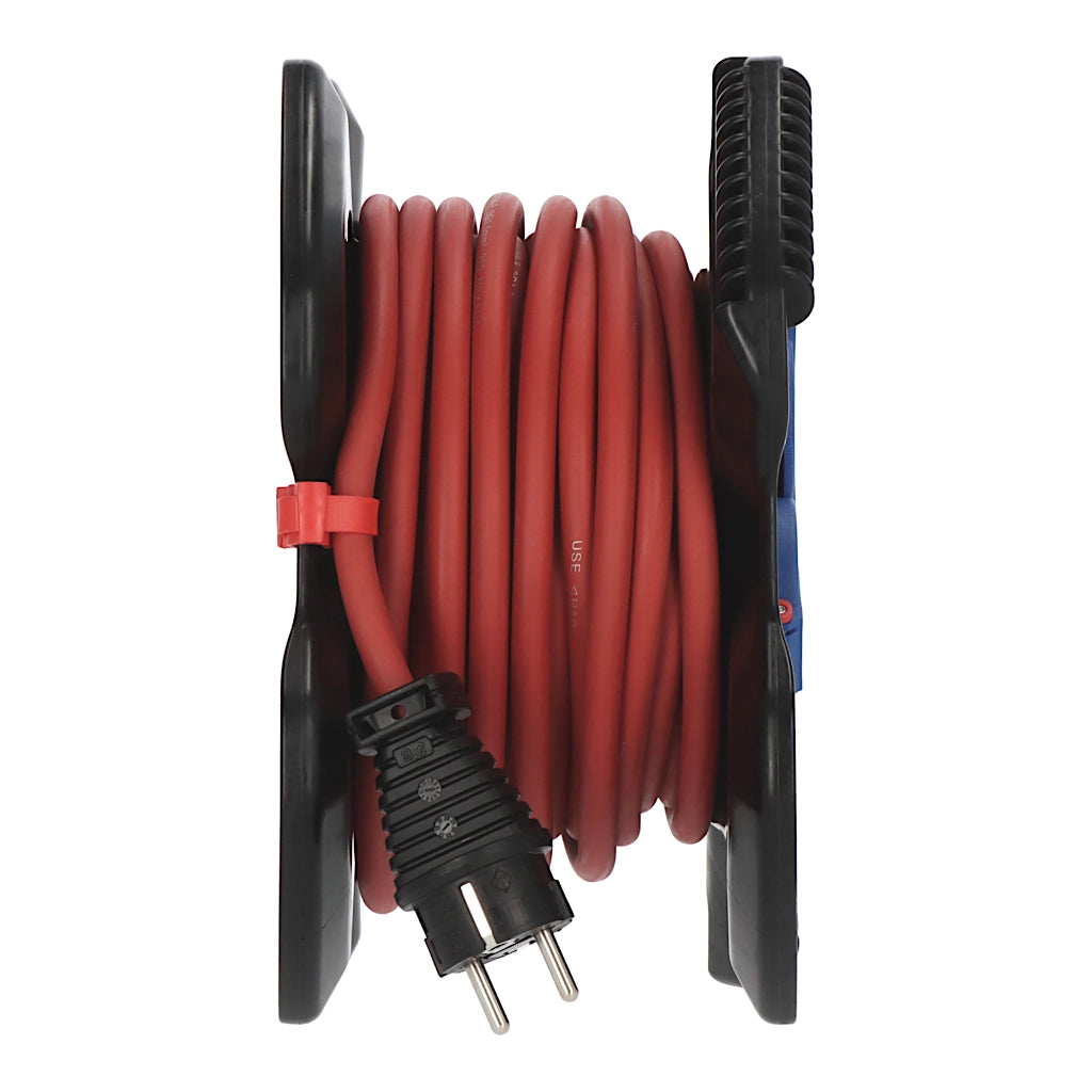 Brennenstuhl X-Gum Kabeltrommel 3-fach 10m IP44 (1169710100) Seitenansicht