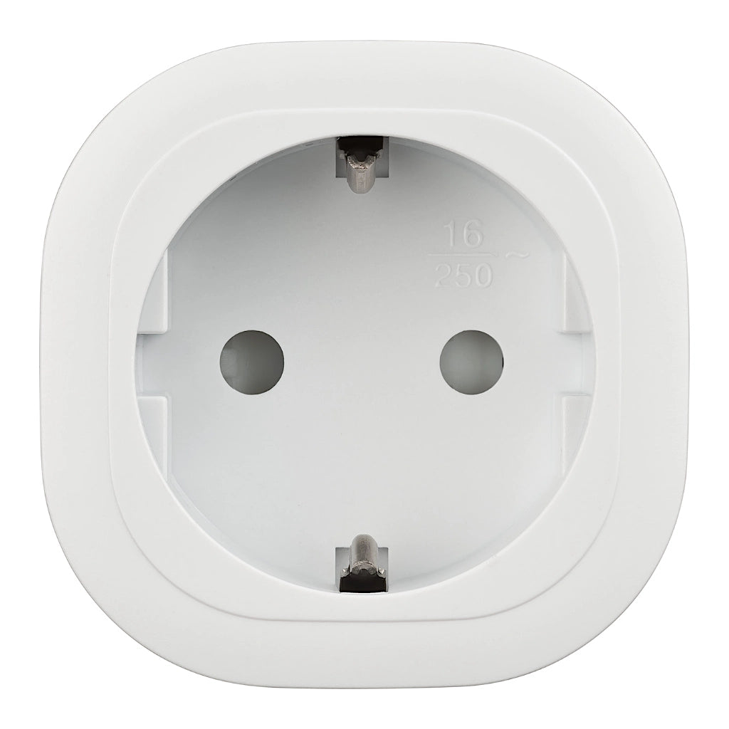 Brennenstuhl WiFi Steckdose WA3000 XS01 weiß (1294850) Ansicht von vorn