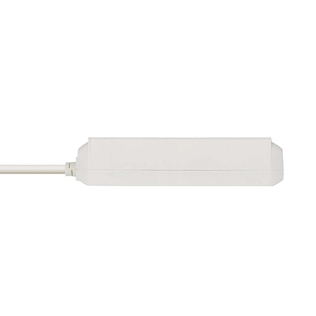 Brennenstuhl Steckdosenleiste 3-fach 3m weiß Eco-Line (1158610030) Ansicht von oben