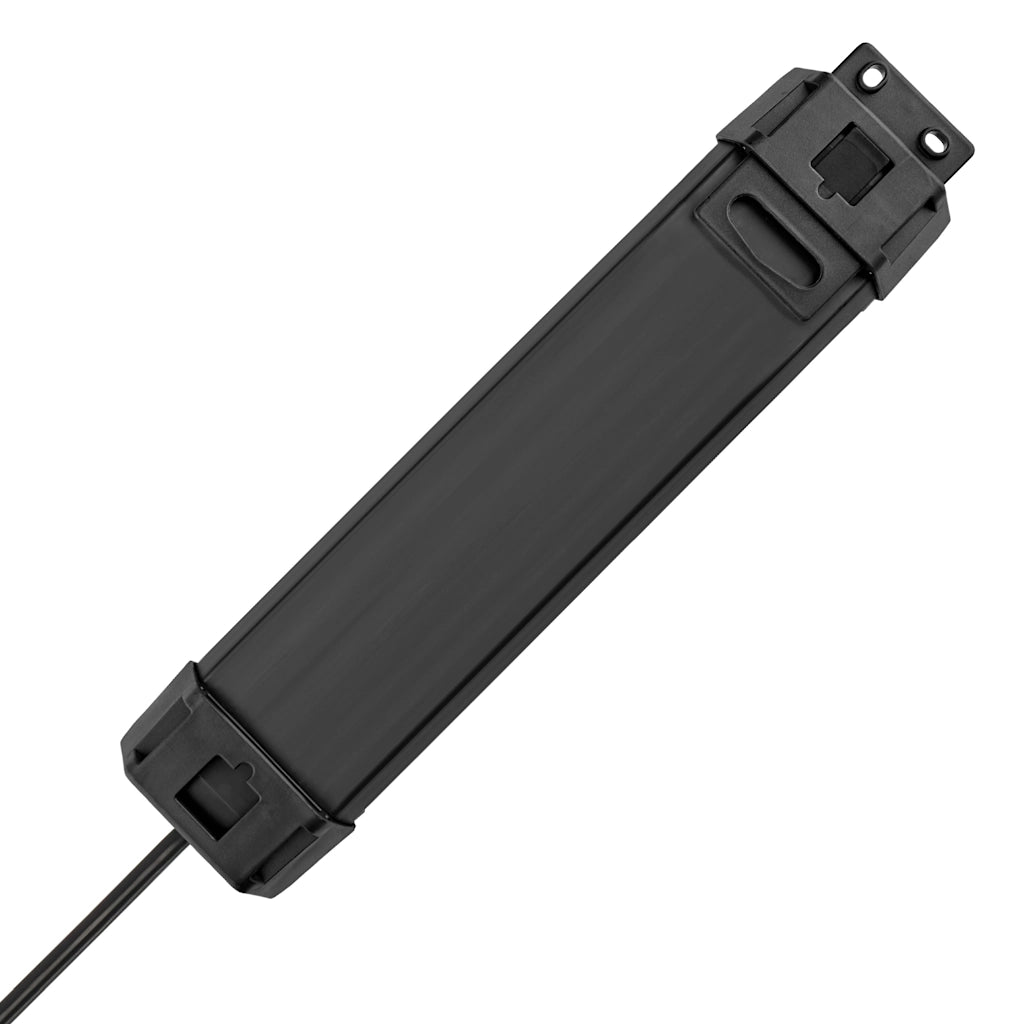 Brennenstuhl Steckdosenleiste 4-fach mit Schalter 1,8m schwarz (1951140100) Rückansicht