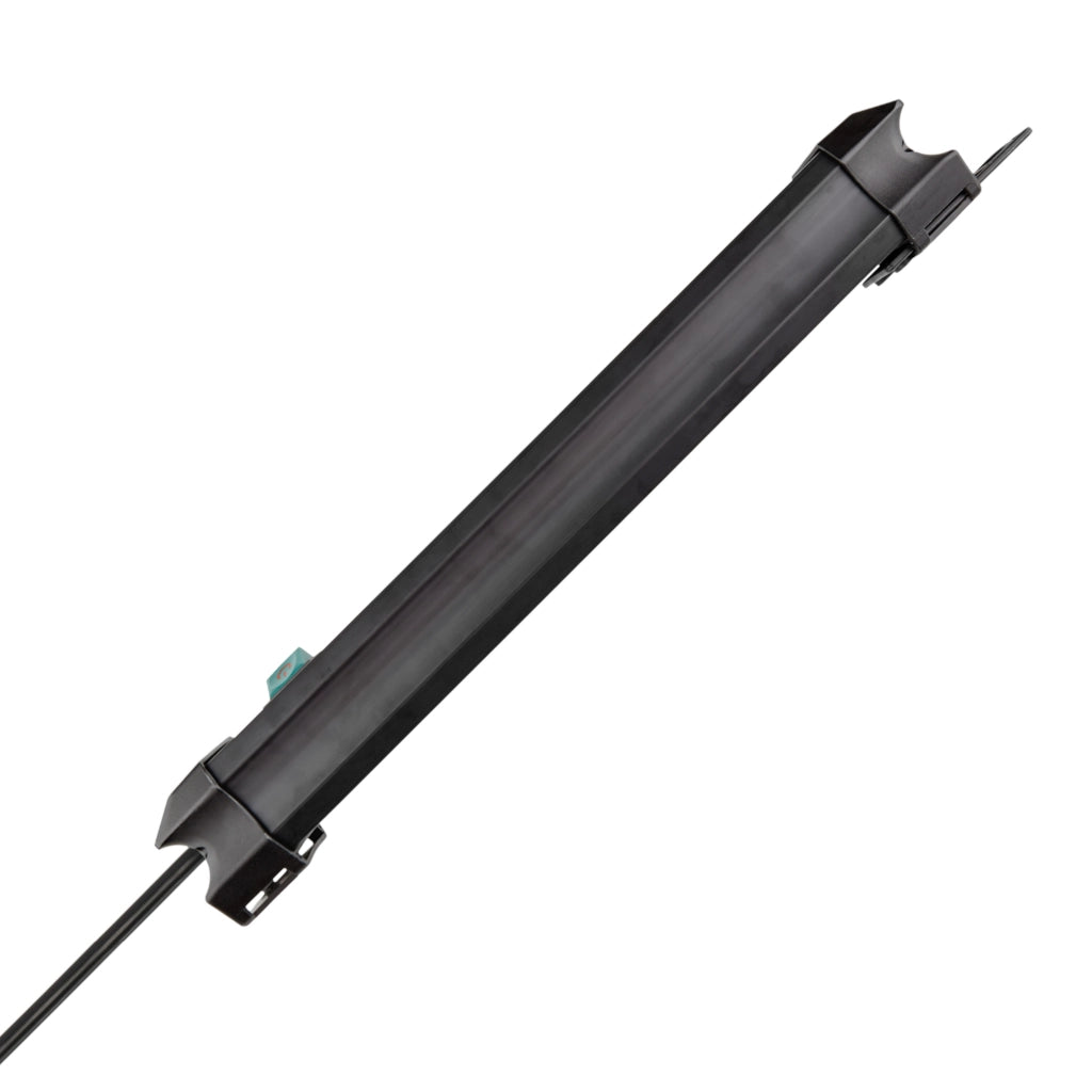 Brennenstuhl Steckdosenleiste 6-fach 5m grau/schwarz (1951560101) Seitenansicht