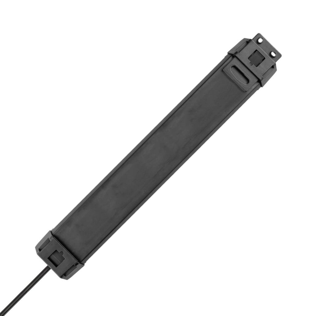 Brennenstuhl Steckdosenleiste 8-fach mit Schalter 3m schwarz (1951180100) Rückansicht