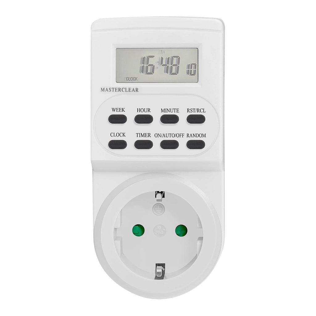 Brennenstuhl digitale Zeitschaltuhr DZ weiß (1506550) Vorderansicht