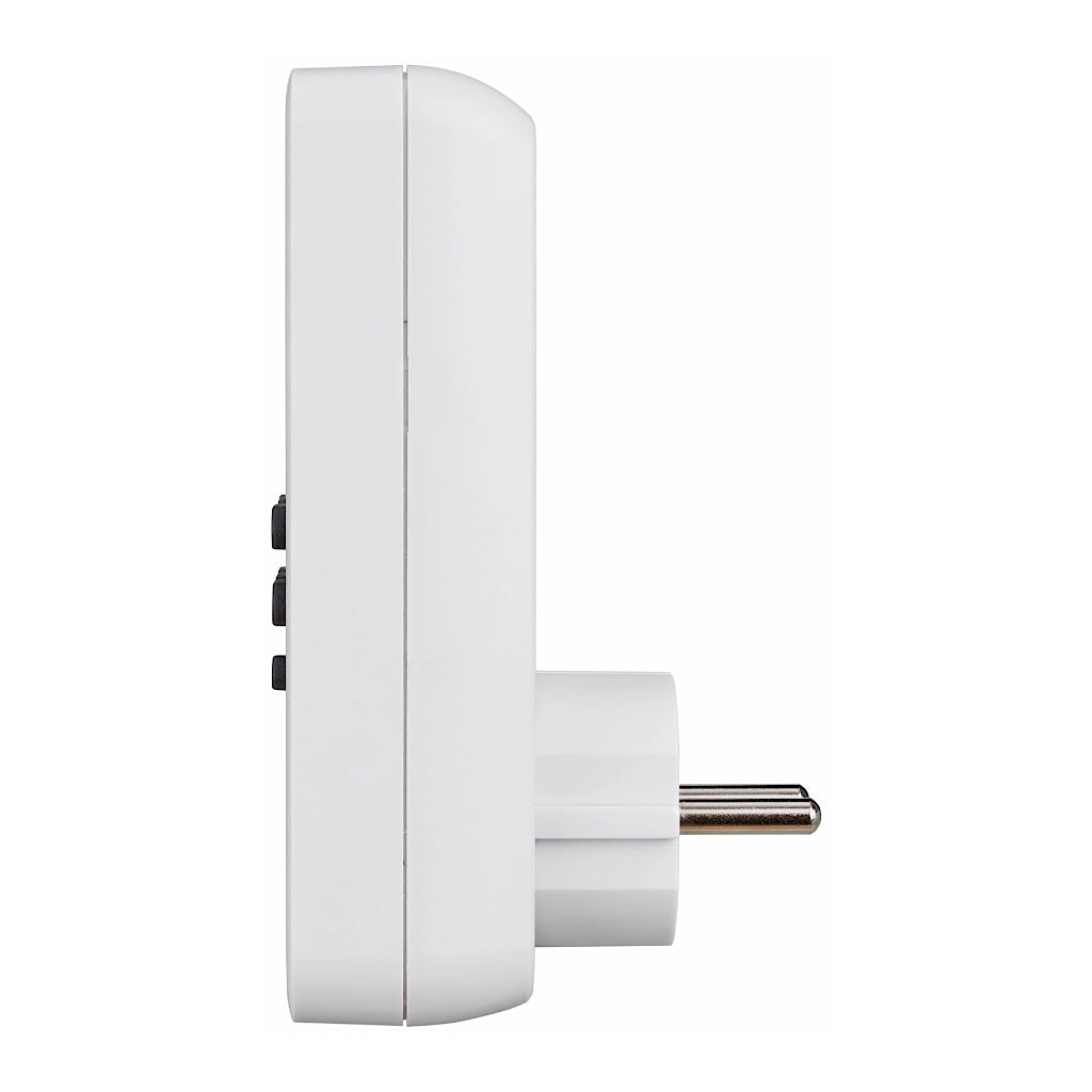 Brennenstuhl digitale Zeitschaltuhr DZL Comfort Line weiß (1506320) Seitenansicht