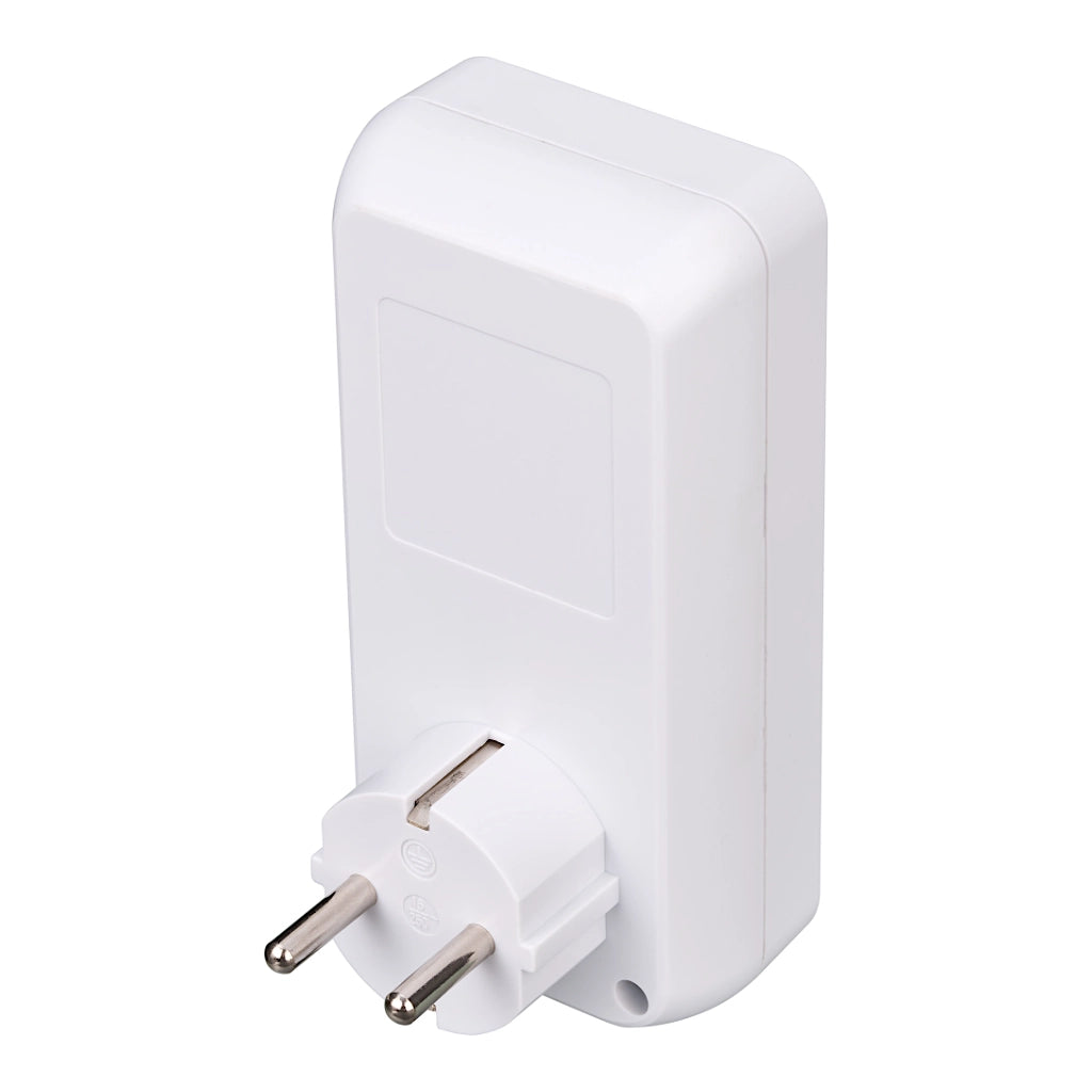 Brennenstuhl digitale Zeitschaltuhr DZL Comfort Line weiß (1506320) Rückansicht