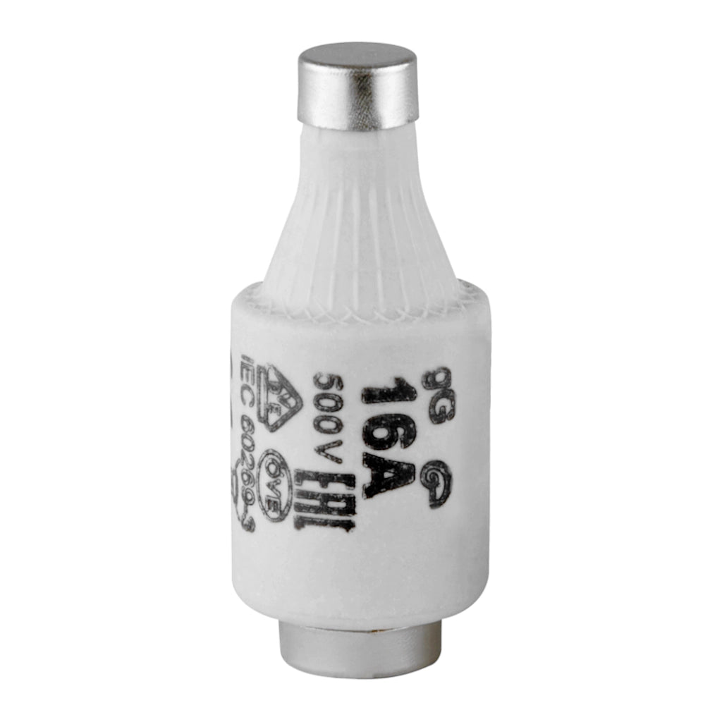 DIAZED Sicherungen 16A Dll E27 grau - Ansicht stehend