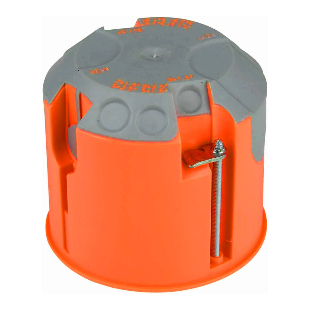 f-tronic Hohlwand Gerätedose E3700 winddicht 61mm tief / Ø 68mm (7360027) Seitenansicht