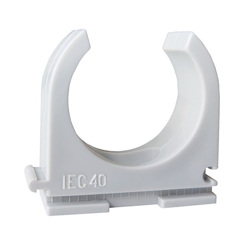 HUP Klemmschelle M40 grau (311440) 10 Stück