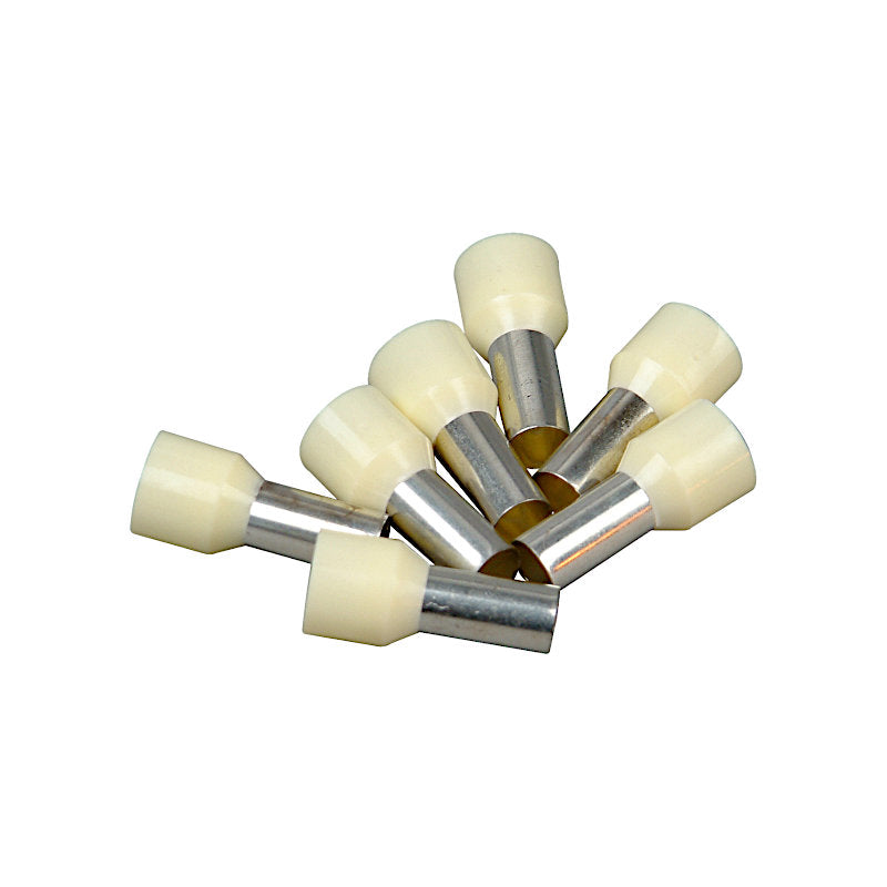 Kopp Aderendhülsen isoliert weiß 16mm² / 12mm (354415095) | 25 Stück