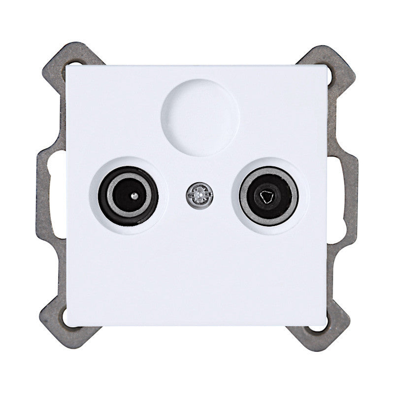 Kopp Athenis arktisweiß matt Antennendose TV/RF (941232081)