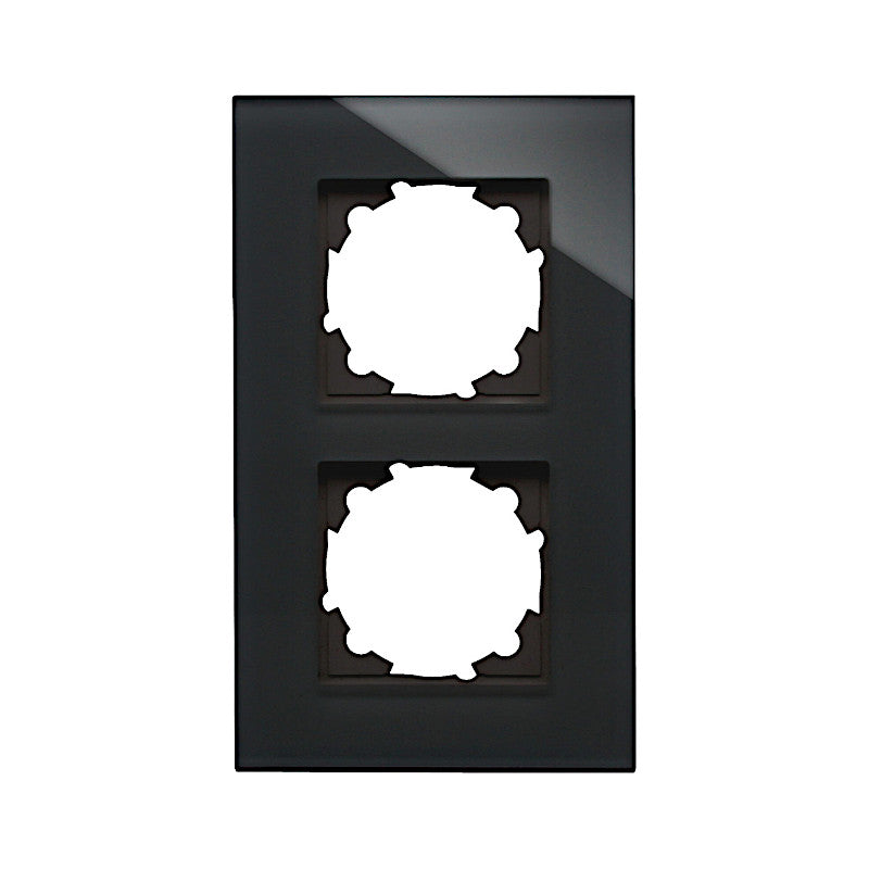 Kopp Athenis Glasrahmen 2-fach schwarz (405405011)