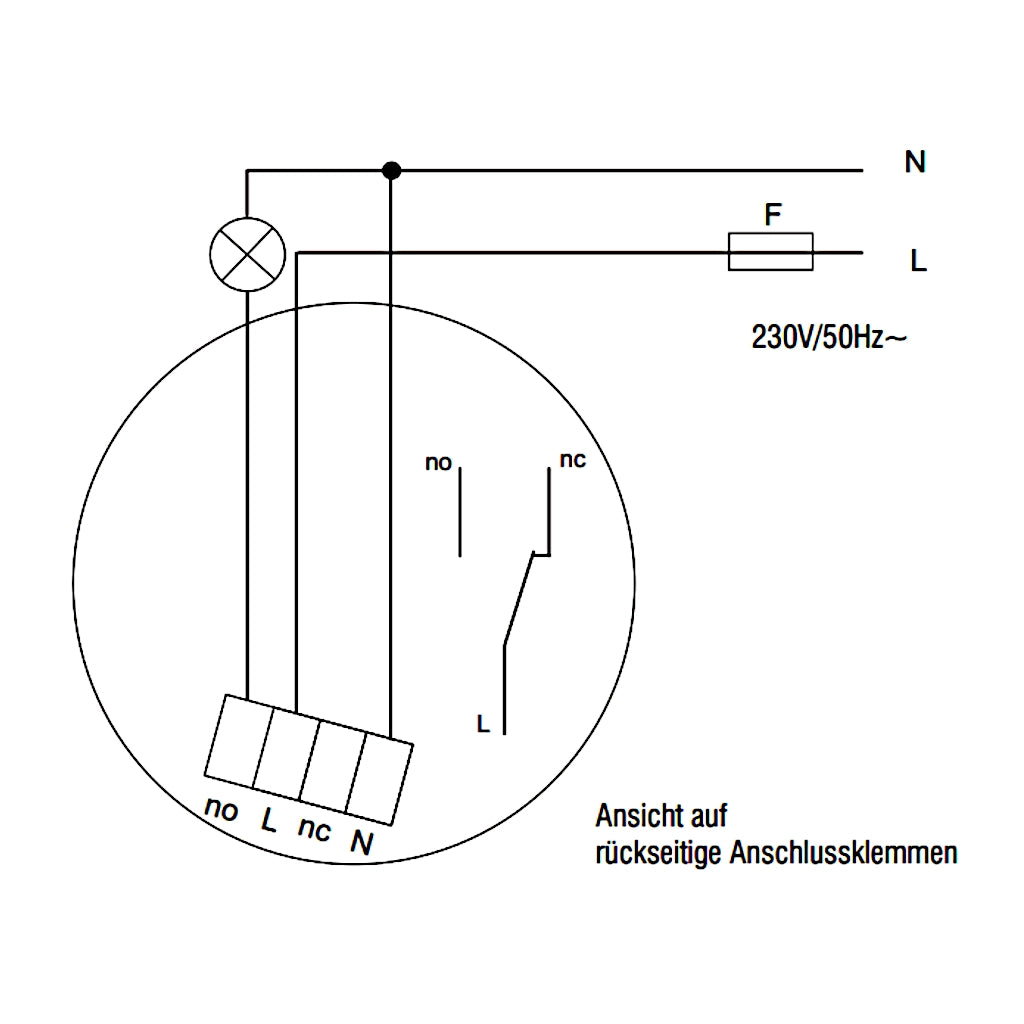 Kopp Athenis / HK07 reinweiß elektronische Zeit-Schaltuhr (290229008) Schaltplan