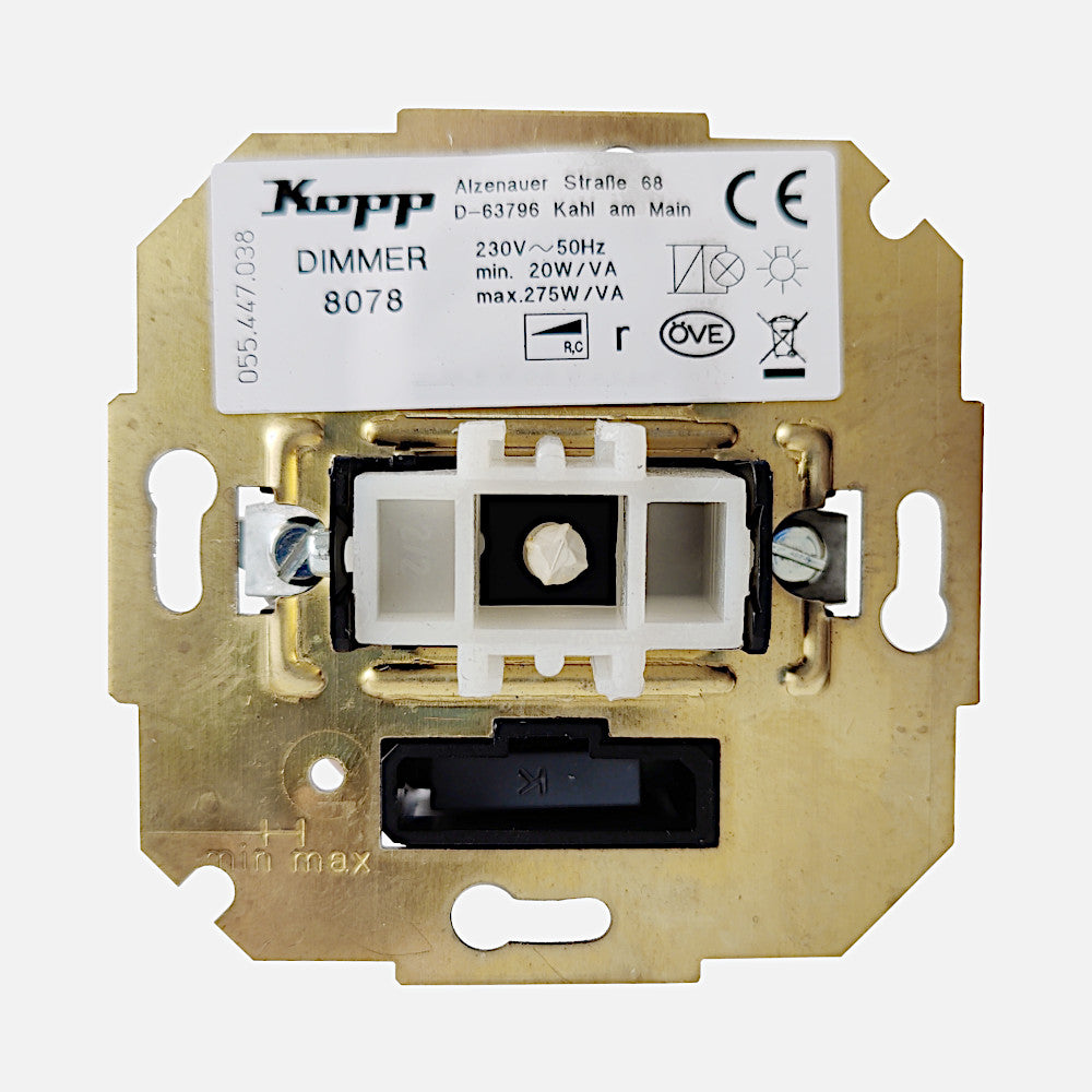 Kopp Dimmer Sockel 8078 für elektronische Trafos (807200186)