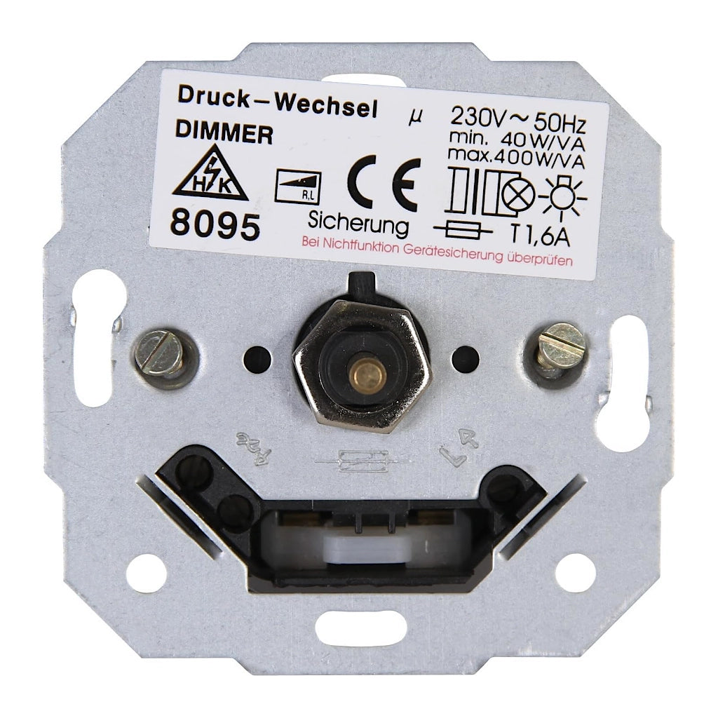 Kopp Druck-Wechsel-Dimmer Sockel 8095 für konventionelle Trafos