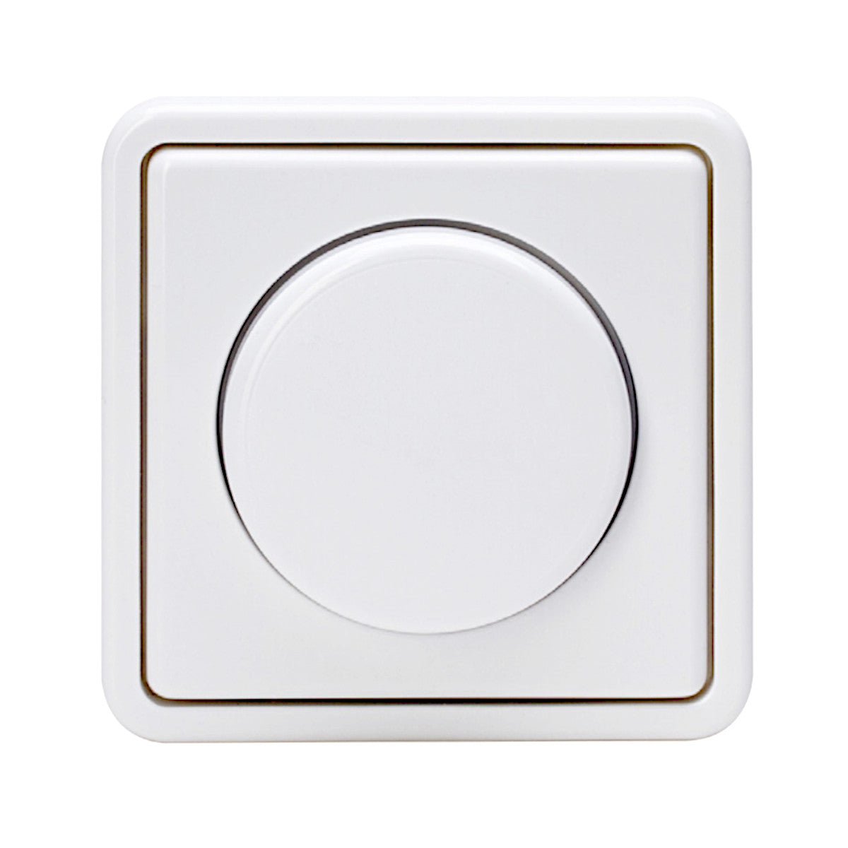 Kopp Vision arktisweiß Dreh-Dimmer für konventionelle Trafos (809702013)