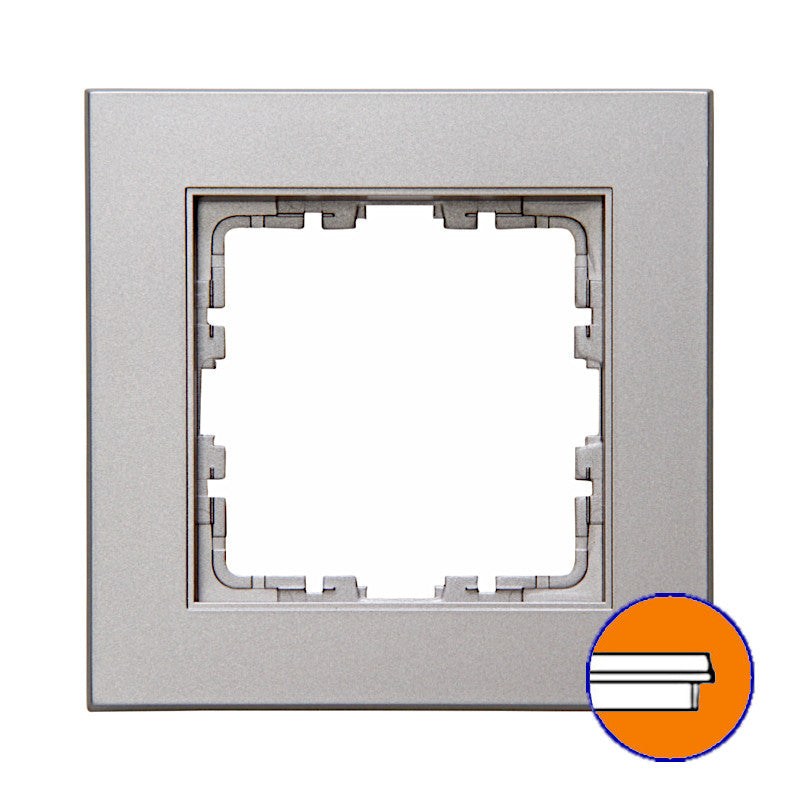 Kopp Athenis stahl HK07 Rahmen 1-fach (402147002)