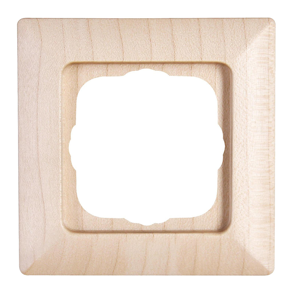 Kopp Milano Ahorn Rahmen 1-fach (306539062) Vorderansicht